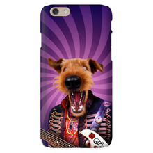 Load image into Gallery viewer, PURPLE CRAZE CUSTOM PET PORTRAIT PHONE CASE