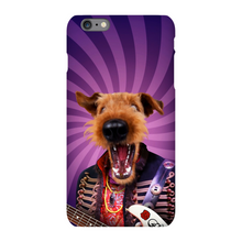 Load image into Gallery viewer, PURPLE CRAZE CUSTOM PET PORTRAIT PHONE CASE