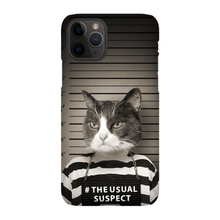 Load image into Gallery viewer, THE USUAL SUSPECT CUSTOM PET PORTRAIT PHONE CASE