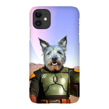 Load image into Gallery viewer, Bob & Fetch- Boba Fett & Star Wars Inspired Custom Pet Portrait Phone Case