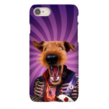 Load image into Gallery viewer, PURPLE CRAZE CUSTOM PET PORTRAIT PHONE CASE