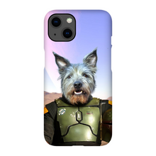 Load image into Gallery viewer, Bob & Fetch- Boba Fett & Star Wars Inspired Custom Pet Portrait Phone Case