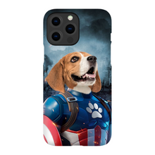 Load image into Gallery viewer, CAPTAIN KIBBLES CUSTOM PET PORTRAIT PHONE CASE