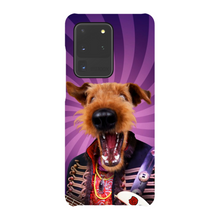 Load image into Gallery viewer, PURPLE CRAZE CUSTOM PET PORTRAIT PHONE CASE