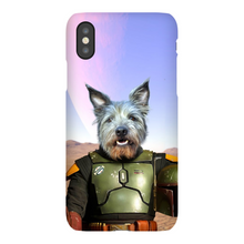 Load image into Gallery viewer, Bob & Fetch- Boba Fett & Star Wars Inspired Custom Pet Portrait Phone Case