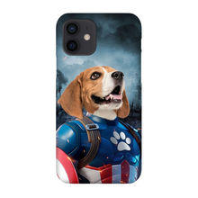 Load image into Gallery viewer, CAPTAIN KIBBLES CUSTOM PET PORTRAIT PHONE CASE