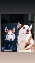 Load image into Gallery viewer, Snow Doubt - Game Of Thrones Inspired Custom Pet Portrait Canvas