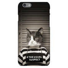 Load image into Gallery viewer, THE USUAL SUSPECT CUSTOM PET PORTRAIT PHONE CASE