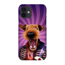 Load image into Gallery viewer, PURPLE CRAZE CUSTOM PET PORTRAIT PHONE CASE