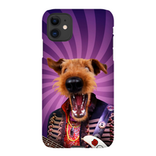 Load image into Gallery viewer, PURPLE CRAZE CUSTOM PET PORTRAIT PHONE CASE