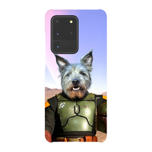 Load image into Gallery viewer, Bob & Fetch- Boba Fett & Star Wars Inspired Custom Pet Portrait Phone Case