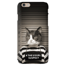 Load image into Gallery viewer, THE USUAL SUSPECT CUSTOM PET PORTRAIT PHONE CASE