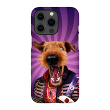 Load image into Gallery viewer, PURPLE CRAZE CUSTOM PET PORTRAIT PHONE CASE