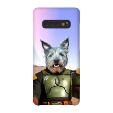 Load image into Gallery viewer, Bob & Fetch- Boba Fett & Star Wars Inspired Custom Pet Portrait Phone Case