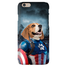 Load image into Gallery viewer, CAPTAIN KIBBLES CUSTOM PET PORTRAIT PHONE CASE