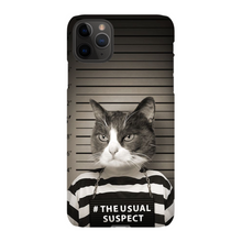 Load image into Gallery viewer, THE USUAL SUSPECT CUSTOM PET PORTRAIT PHONE CASE