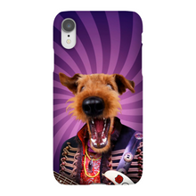 Load image into Gallery viewer, PURPLE CRAZE CUSTOM PET PORTRAIT PHONE CASE