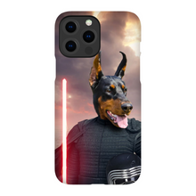 Load image into Gallery viewer, Bark Lord - Kylo Ren & Star Wars Inspired Custom Pet Portrait Phone Case