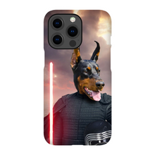 Load image into Gallery viewer, Bark Lord - Kylo Ren & Star Wars Inspired Custom Pet Portrait Phone Case