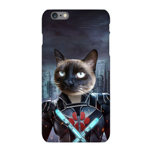 Load image into Gallery viewer, BLACK AZNITE CUSTOM PET PORTRAIT PHONE CASE
