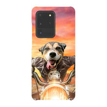Load image into Gallery viewer, SQUEEZY RIDER CUSTOM PET PORTRAIT PHONE CASE