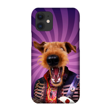 Load image into Gallery viewer, PURPLE CRAZE CUSTOM PET PORTRAIT PHONE CASE