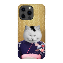 Load image into Gallery viewer, MURASAKI NO SANBUN CUSTOM PET PORTRAIT PHONE CASE