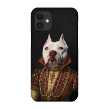 Load image into Gallery viewer, LADY IN RED CUSTOM PET PORTRAIT PHONE CASE