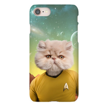 Load image into Gallery viewer, CAPTAIN QUIRK CUSTOM PET PORTRAIT PHONE CASE