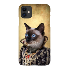 Load image into Gallery viewer, COUNTESS CROWS CUSTOM PET PORTRAIT PHONE CASE