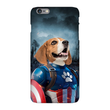 Load image into Gallery viewer, CAPTAIN KIBBLES CUSTOM PET PORTRAIT PHONE CASE