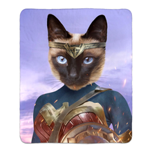 Load image into Gallery viewer, WONDER WOTSUP - FLEECE SHERPA BLANKET