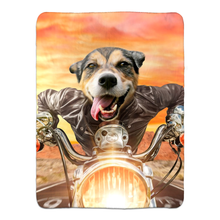 Load image into Gallery viewer, SQUEEZY RIDER - FLEECE SHERPA BLANKET