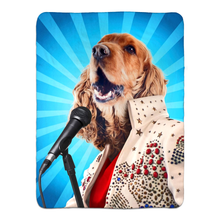 Load image into Gallery viewer, BLUE SUEDE CHEW TOY - FLEECE SHERPA BLANKET