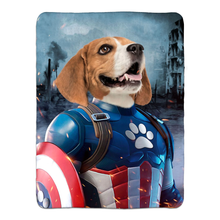 Load image into Gallery viewer, CAPTAIN KIBBLES - FLEECE SHERPA BLANKET