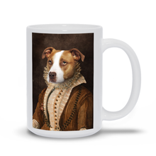 Load image into Gallery viewer, BARONESS OF BROWN CUSTOM PET PORTRAIT MUG