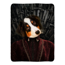 Load image into Gallery viewer, DRAGON THE CHAIN - FLEECE SHERPA BLANKET