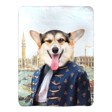 Load image into Gallery viewer, CANAL DESIRE - FLEECE SHERPA BLANKET