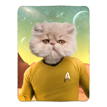 Load image into Gallery viewer, CAPTAIN QUIRK - FLEECE SHERPA BLANKET