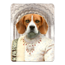 Load image into Gallery viewer, RAJ MAHAL - FLEECE SHERPA BLANKET