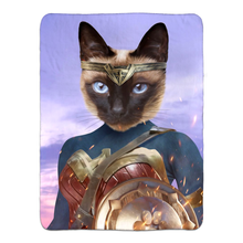 Load image into Gallery viewer, WONDER WOTSUP - FLEECE SHERPA BLANKET