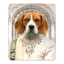 Load image into Gallery viewer, RAJ MAHAL - FLEECE SHERPA BLANKET