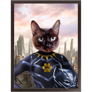 WALKIES FOREVER - Custom Pet Portrait Framed Satin Paper Print
