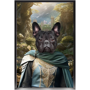 SMIRKWOOD - Lord of the Rings Inspired Custom Pet Portrait Framed Satin Paper Print