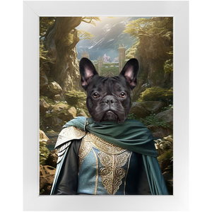 SMIRKWOOD - Lord of the Rings Inspired Custom Pet Portrait Framed Satin Paper Print