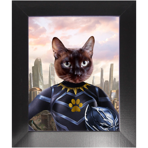 WALKIES FOREVER - Custom Pet Portrait Framed Satin Paper Print