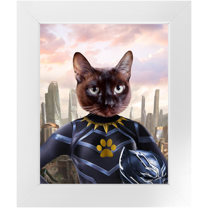 WALKIES FOREVER - Custom Pet Portrait Framed Satin Paper Print