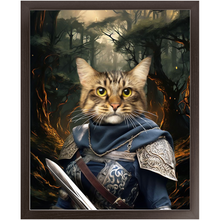 Load image into Gallery viewer, PORK HUNTER - Lord of the Rings Inspired Custom Pet Portrait Framed Satin Paper Print
