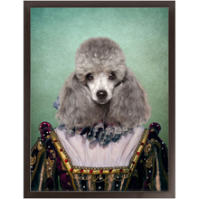 Load image into Gallery viewer, Double Duchess - Royalty &amp; Renaissance Inspired Custom Pet Portrait Framed Satin Paper Print