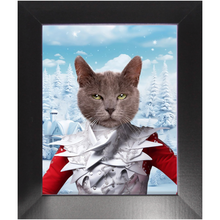 Load image into Gallery viewer, CHRISTMAS CRACKER 10 - Christmas Inspired Custom Pet Portrait Framed Satin Paper Print